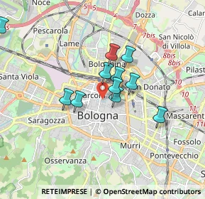 Mappa 40121 Bologna BO, Italia (1.41818)