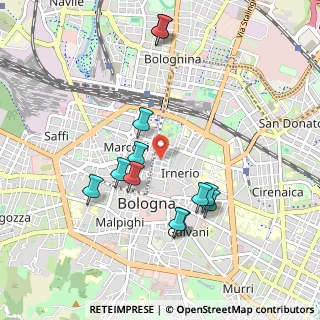 Mappa 40121 Bologna BO, Italia (0.95583)