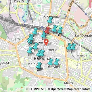Mappa 40121 Bologna BO, Italia (0.88)