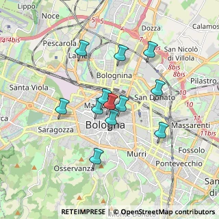 Mappa Via Augusto Righi, 40126 Bologna BO, Italia (1.47417)