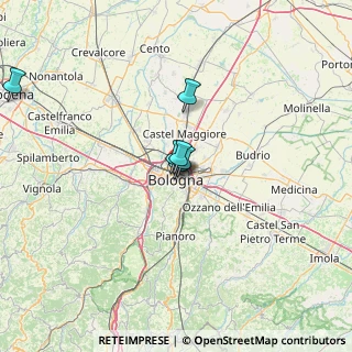 Mappa Via Augusto Righi, 40126 Bologna BO, Italia (33.36294)
