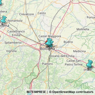 Mappa Via Augusto Righi, 40126 Bologna BO, Italia (34.71133)