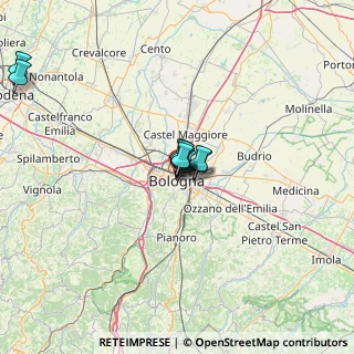 Mappa Via Augusto Righi, 40126 Bologna BO, Italia (12.98455)