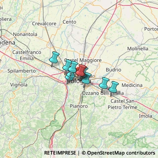 Mappa 40121 Bologna BO, Italia (6.26182)