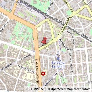 Mappa Via San Donato, 6, 40127 Bologna, Bologna (Emilia Romagna)