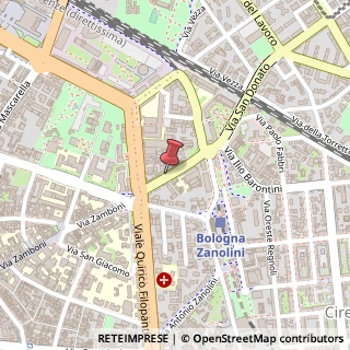Mappa Via San Donato,  17, 40127 Bologna, Bologna (Emilia Romagna)