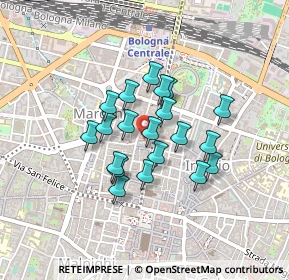 Mappa Via dell'Orso, 40121 Bologna BO, Italia (0.3205)