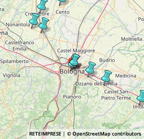 Mappa Via dell'Orso, 40121 Bologna BO, Italia (23.98857)