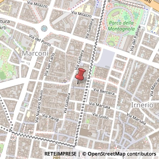 Mappa Via dell'Orso, 5a, 40121 Bologna, Bologna (Emilia Romagna)