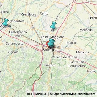 Mappa Via Lenzi Ugo, 40122 Bologna BO, Italia (25.6075)