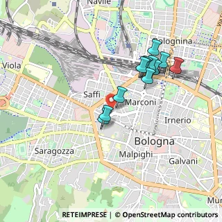 Mappa Via Lenzi Ugo, 40122 Bologna BO, Italia (0.835)