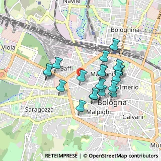 Mappa Via Lenzi Ugo, 40122 Bologna BO, Italia (0.79)