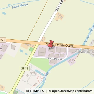 Mappa Via San Vitale, 33C, 40054 Budrio, Bologna (Emilia Romagna)