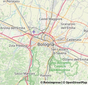 Mappa 40122 Bologna BO, Italia (6.098)