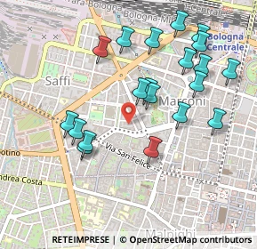 Mappa 40122 Bologna BO, Italia (0.503)