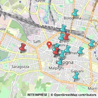 Mappa 40122 Bologna BO, Italia (0.96563)