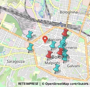 Mappa 40122 Bologna BO, Italia (0.86462)