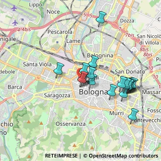 Mappa 40122 Bologna BO, Italia (1.75474)