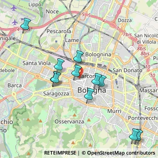 Mappa 40122 Bologna BO, Italia (2.02909)