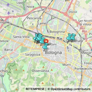 Mappa 40122 Bologna BO, Italia (1.67333)