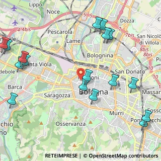 Mappa 40122 Bologna BO, Italia (2.86588)