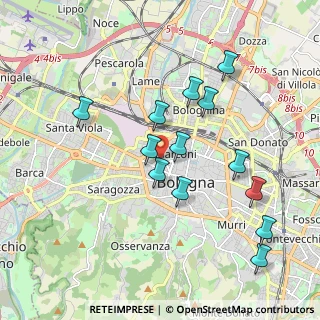 Mappa 40122 Bologna BO, Italia (1.90077)