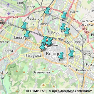 Mappa 40122 Bologna BO, Italia (1.56846)