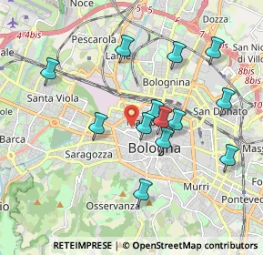 Mappa 40122 Bologna BO, Italia (1.81231)