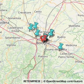 Mappa 40122 Bologna BO, Italia (5.81917)