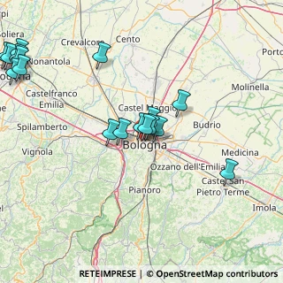 Mappa 40122 Bologna BO, Italia (20.66444)