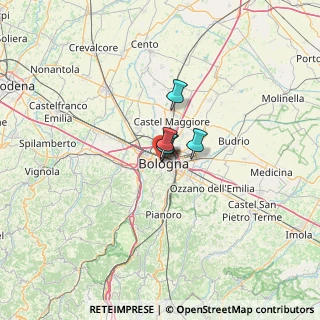 Mappa 40122 Bologna BO, Italia (43.97214)