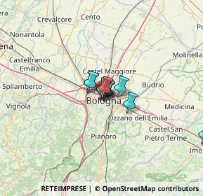 Mappa 40122 Bologna BO, Italia (9.97545)