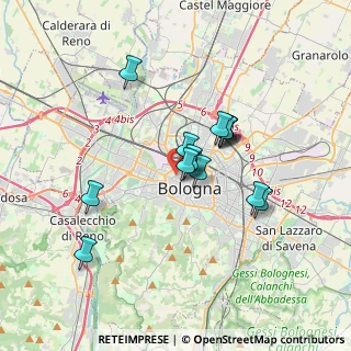 Mappa 40122 Bologna BO, Italia (2.74133)