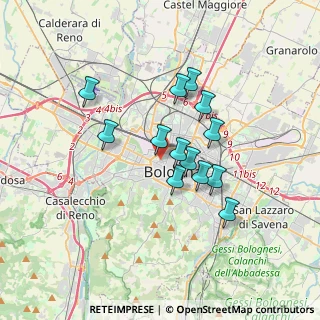 Mappa 40122 Bologna BO, Italia (2.82231)