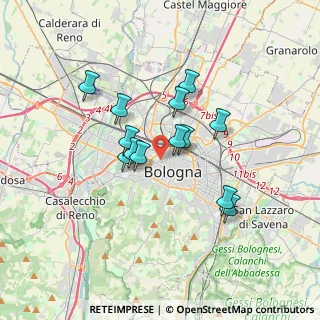 Mappa 40122 Bologna BO, Italia (2.77154)