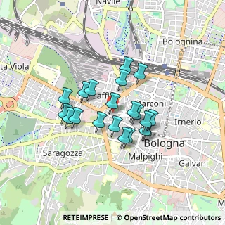 Mappa P.za della Resistenza, 40122 Bologna BO, Italia (0.6675)