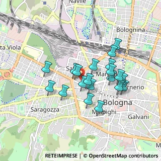 Mappa P.za della Resistenza, 40122 Bologna BO, Italia (0.7495)