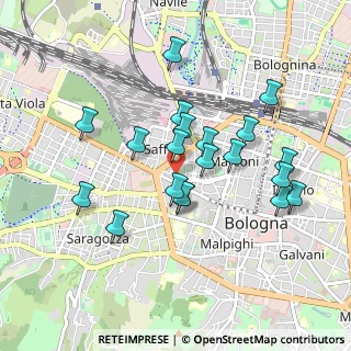 Mappa P.za della Resistenza, 40122 Bologna BO, Italia (0.8495)
