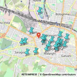 Mappa P.za della Resistenza, 40122 Bologna BO, Italia (0.989)