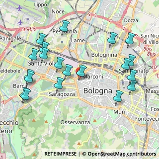 Mappa P.za della Resistenza, 40122 Bologna BO, Italia (2.393)