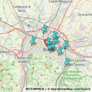 Mappa P.za della Resistenza, 40122 Bologna BO, Italia (2.23545)