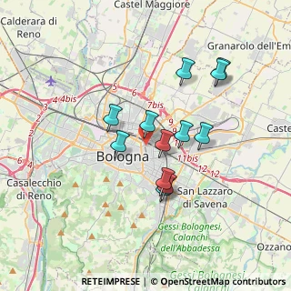 Mappa Via Enrico Berlinguer, 40126 Bologna BO, Italia (3.03917)