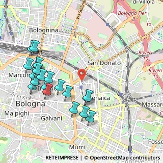Mappa Via Enrico Berlinguer, 40126 Bologna BO, Italia (1.135)