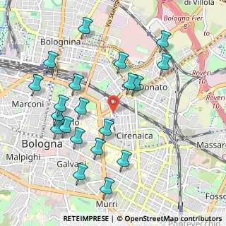 Mappa Via Enrico Berlinguer, 40126 Bologna BO, Italia (1.101)