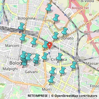 Mappa Via Enrico Berlinguer, 40126 Bologna BO, Italia (1.0835)