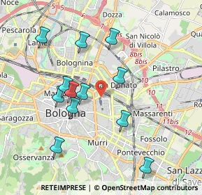 Mappa Via Enrico Berlinguer, 40126 Bologna BO, Italia (1.89667)