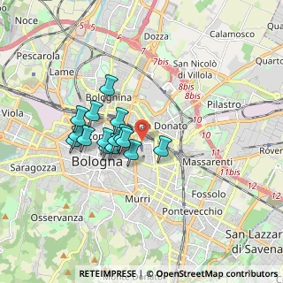 Mappa Via Enrico Berlinguer, 40126 Bologna BO, Italia (1.382)