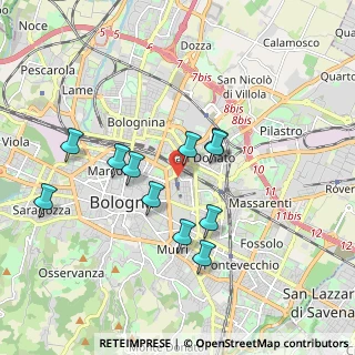 Mappa Via Enrico Berlinguer, 40126 Bologna BO, Italia (1.67545)