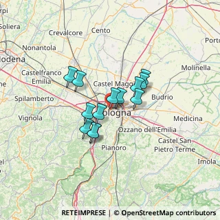 Mappa Piazza di Porta San Felice, 40122 Bologna BO, Italia (9.25846)