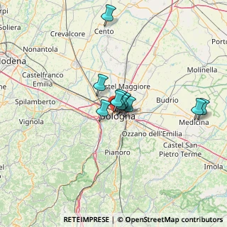 Mappa Piazza di Porta San Felice, 40122 Bologna BO, Italia (9.04727)